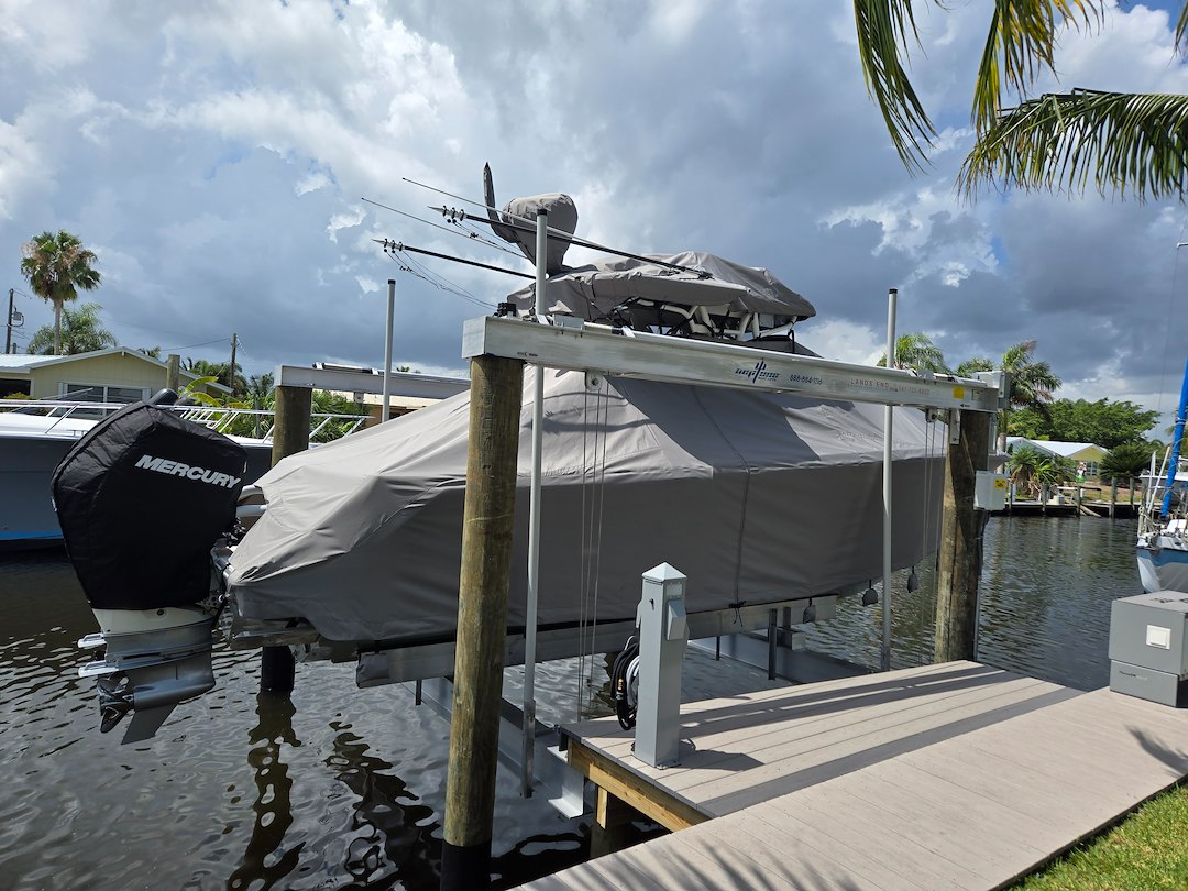 Expert Boat Lift and Dock Installation in Palm City, Florida | Lands End Marine Construction Thumbnail